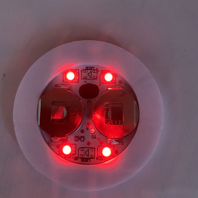 Φως επάνω των οδηγήσεων μπουκαλιών στο ελαφρύ πιστοποιητικό CE ROHS cOem αυτοκόλλητων ετικεττών πολύχρωμο 7