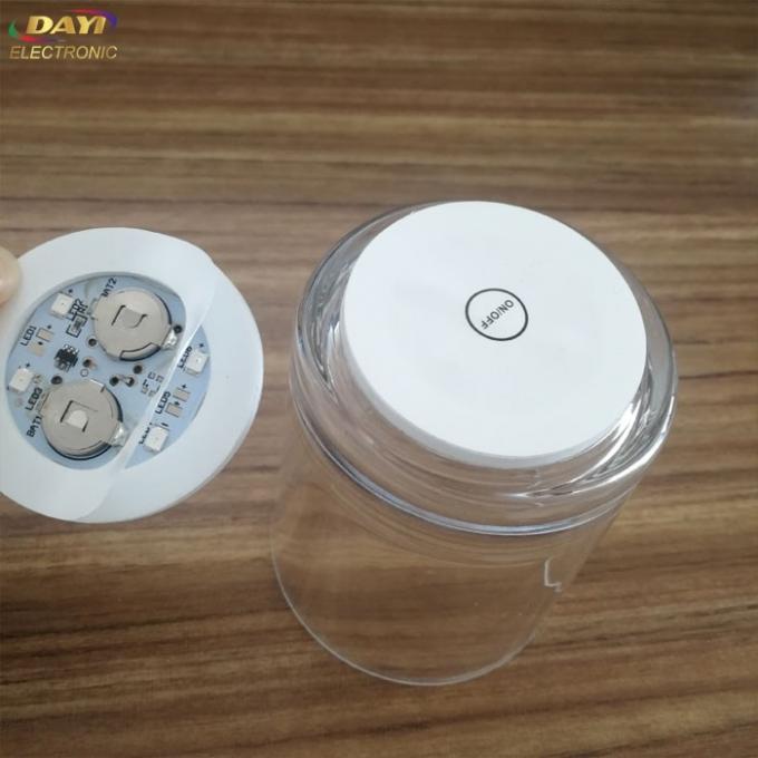 Φως επάνω των οδηγήσεων μπουκαλιών στο ελαφρύ πιστοποιητικό CE ROHS cOem αυτοκόλλητων ετικεττών πολύχρωμο 11