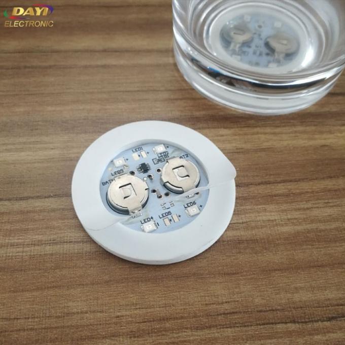 Φως επάνω των οδηγήσεων μπουκαλιών στο ελαφρύ πιστοποιητικό CE ROHS cOem αυτοκόλλητων ετικεττών πολύχρωμο 10