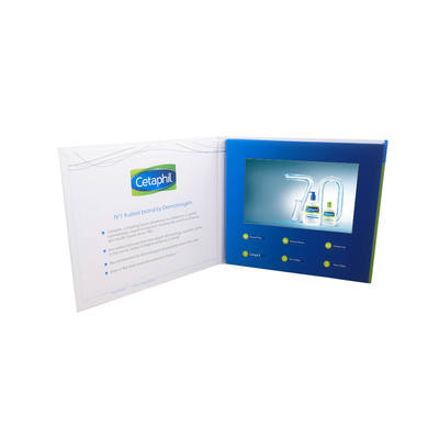 7inch USB LCD φως καρτών φυλλάδιων που χρησιμοποιείται τηλεοπτικό για τη διαφήμιση
