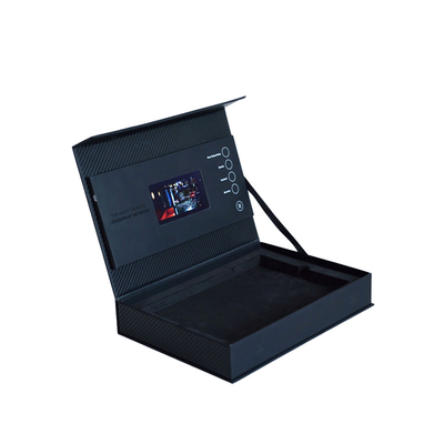 Κουτί δώρου βίντεο με οθόνη LCD 4,3 ιντσών για συσκευασία δώρων 512MB Μνήμη ODM