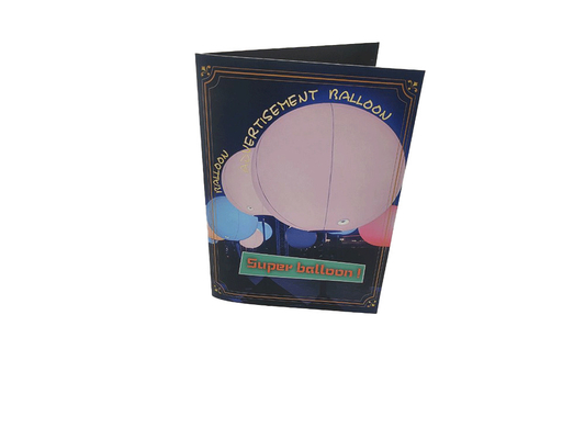Recordable υγιείς ευχετήριες κάρτες 21×14.8cm εκτύπωση μεγέθους CMYK