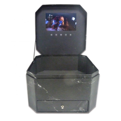Τηλεοπτικό κιβώτιο 7inch Autoplaying δώρων οθόνης ODM USB LCD για τη διαφήμιση της επιχείρησης